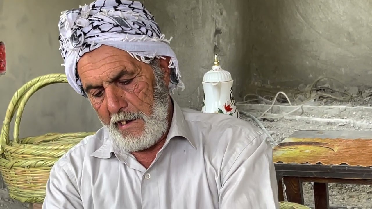 طريقة صناعة سلال القصب -نابلس
