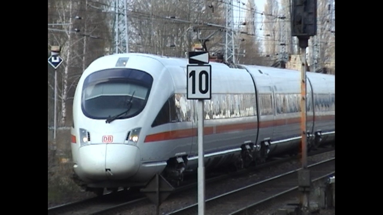 ICE-T slowly passes through Ostkreuz  #ice #db #trainspotting