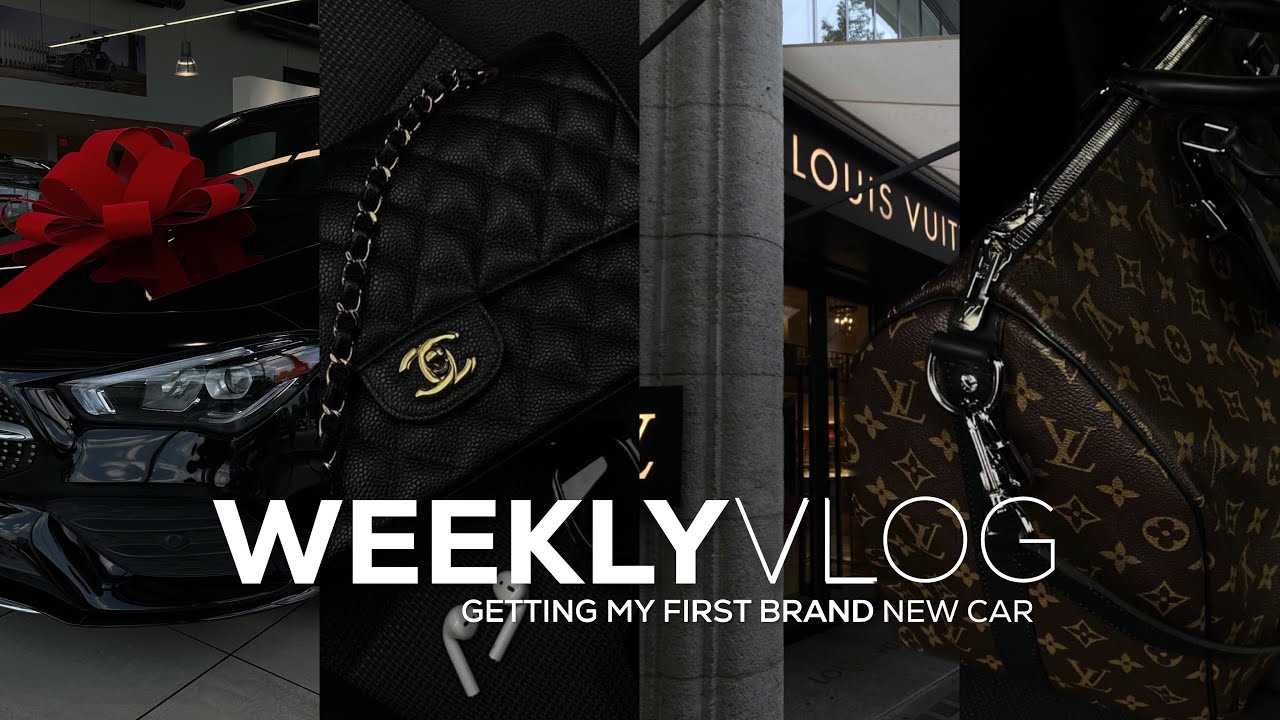 WEEKLY VLOG | GETTING MY BRAND NEW CAR + NEW NAILS + SHOPPING | ASHLEY DIOR