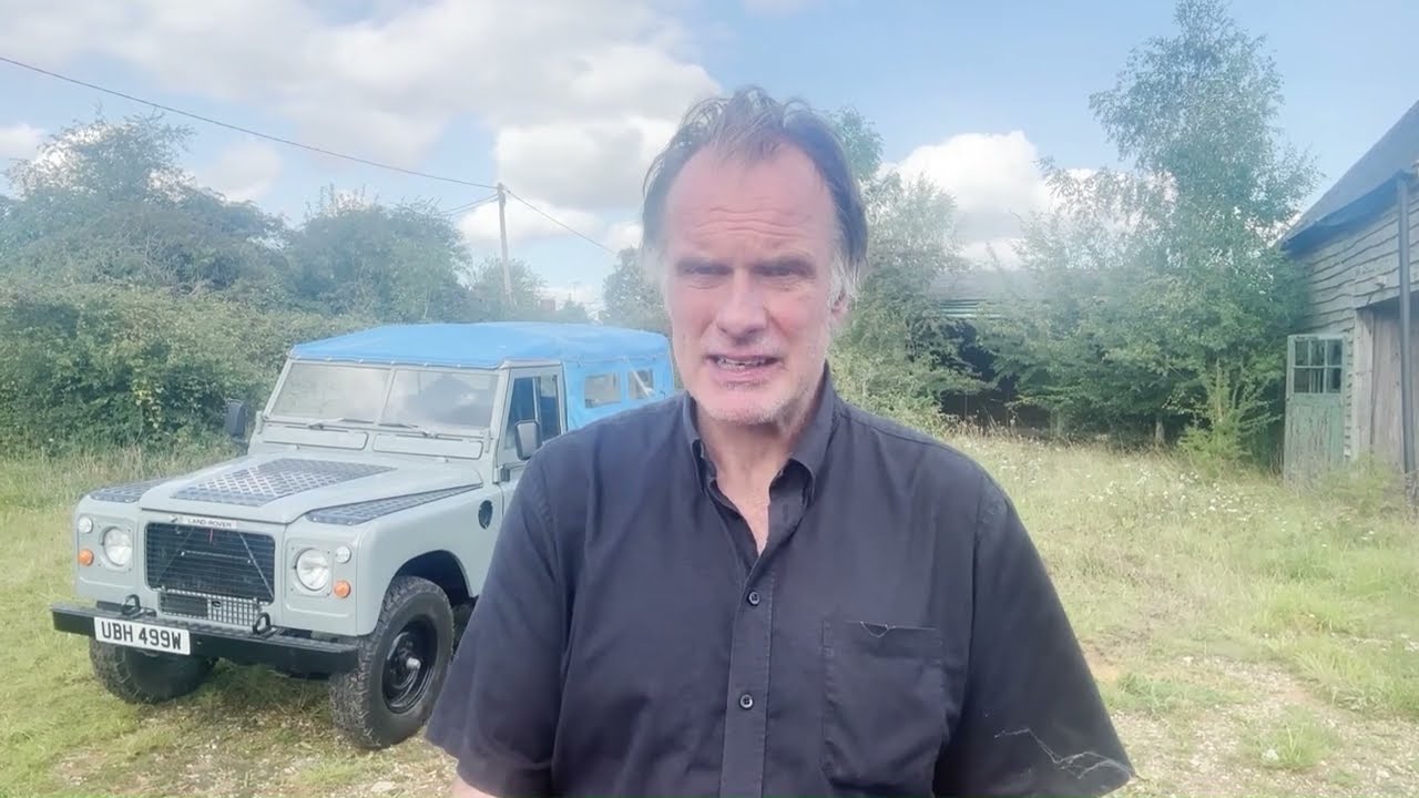 motodrome 1980 land rover series III 109 stage 1 V8 for sale starting, idling, driving