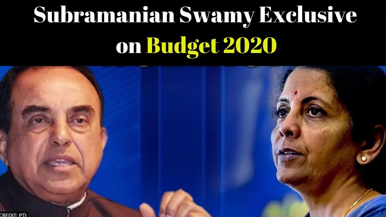 Budget 2020: Subramanian Swamy Exclusive on Budget 2020 | Cover Story | NewsX