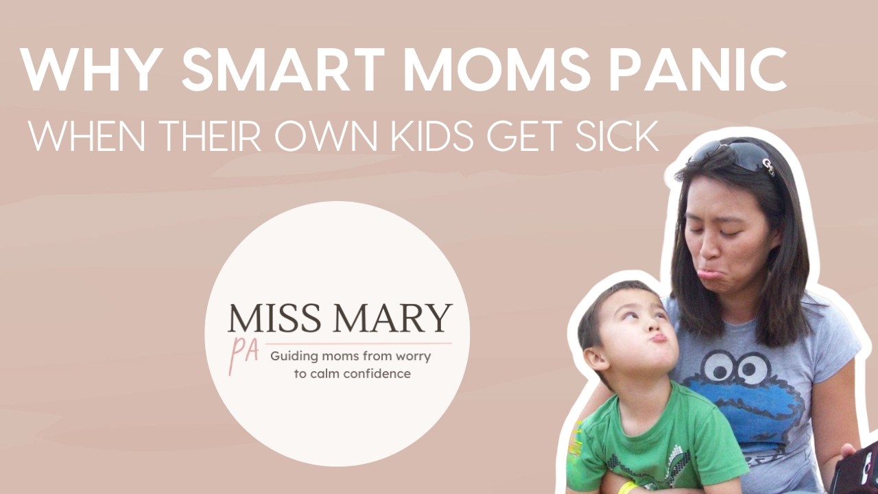 Why You Think Clearly At Work...But Panice When Your Child Gets Sick