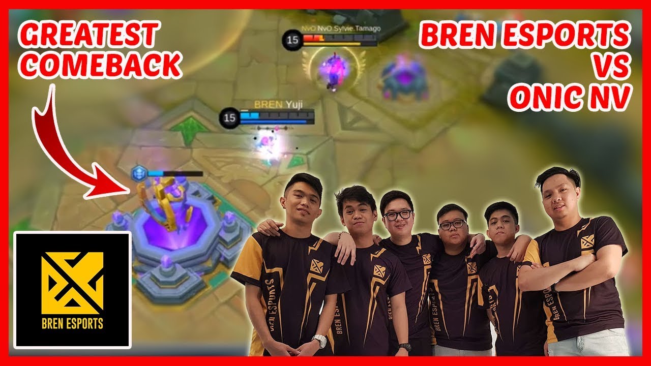 Epic Comeback! Bren Esports vs Onic NV | Game 3 - Mobile Legends - MLBB
