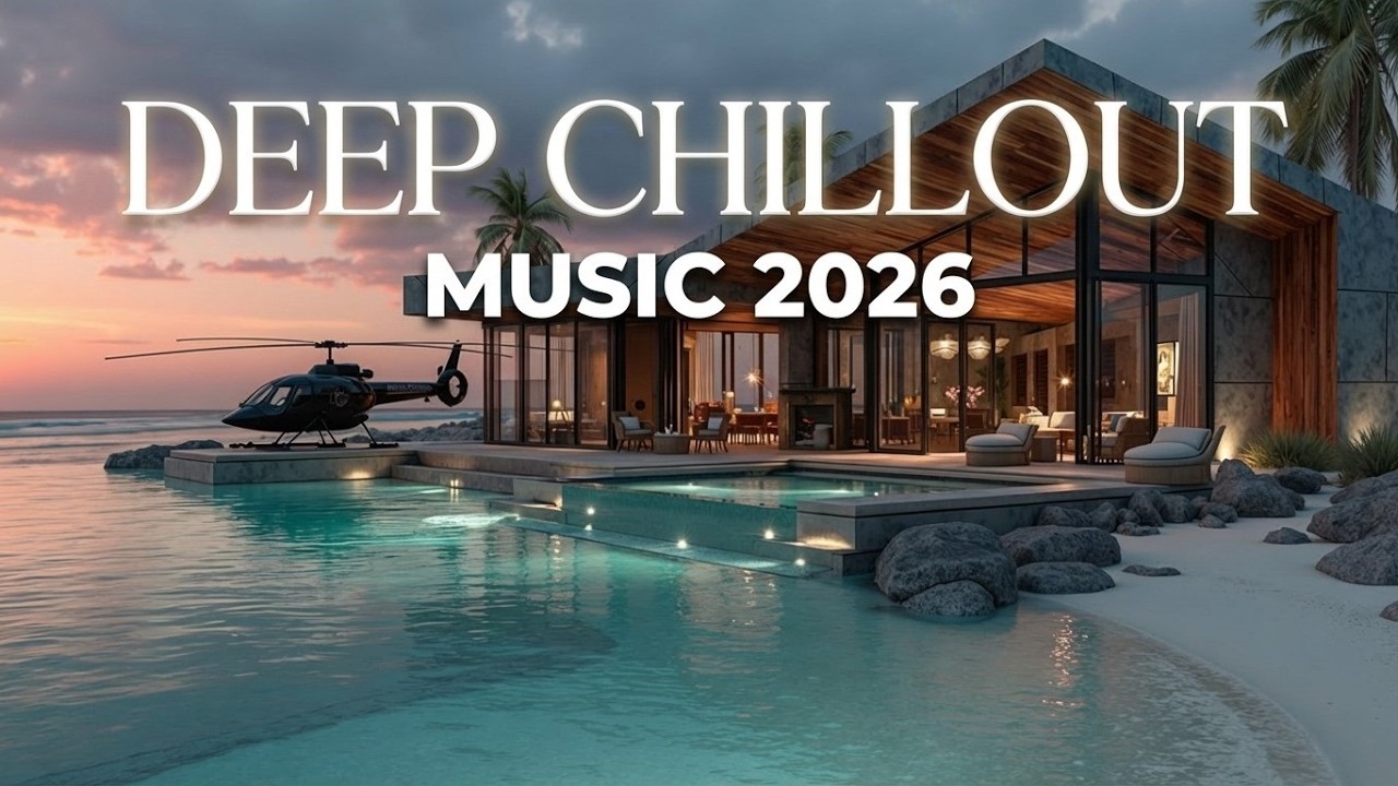Роскошный пляжный апартамент 2026 🎧 Дип чиллаут и тропический хаус