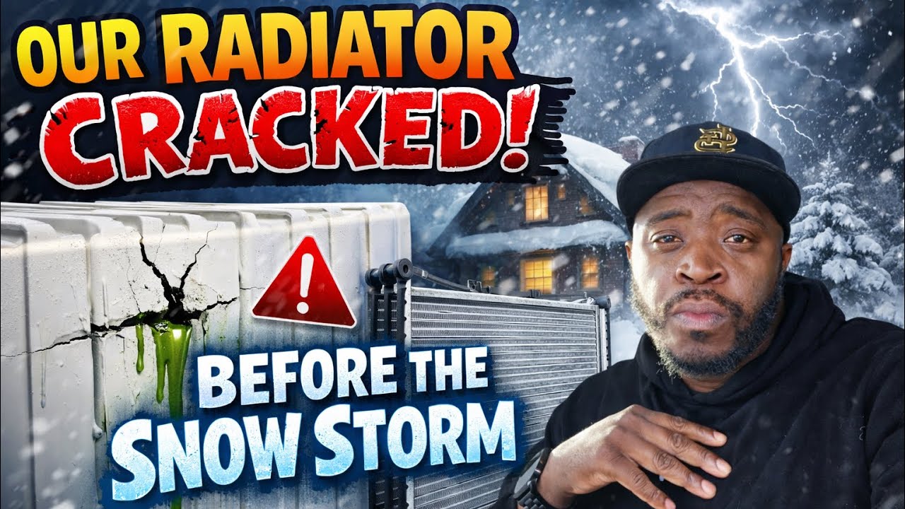 OUR RADIATOR CRACKED BEFORE THE SNOW STORM 