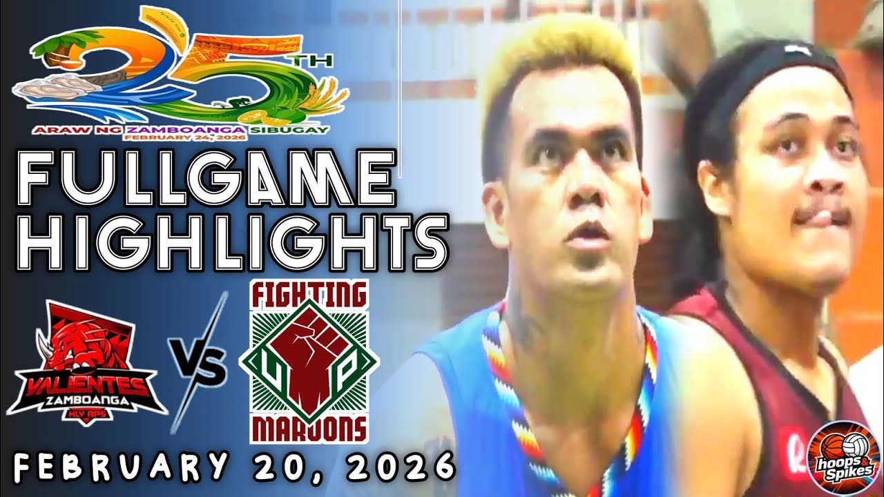 25TH ARAW NG ZAMBOANGA SIBUGAY - UP VS ZAMBOANGA [FEBRUARY 20, 2026]