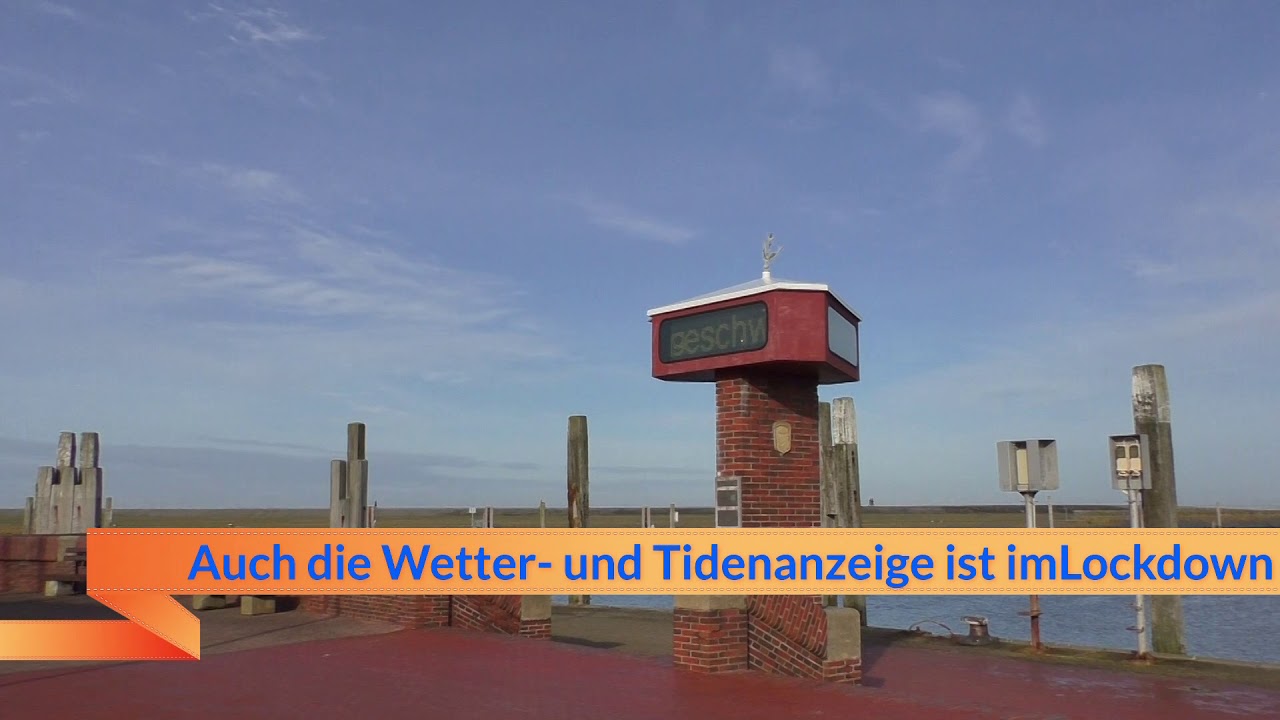 Norddeich Februar 2021 Lockdown