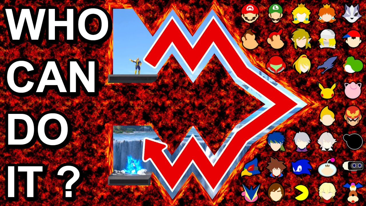 Who Can Pass The Lava Spikes ? - Super Smash Bros. Ultimate