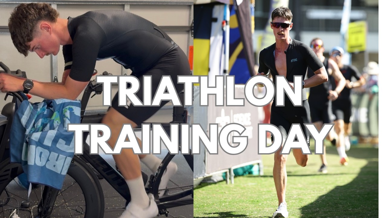 Triathlon Training Day - The Road To Elite