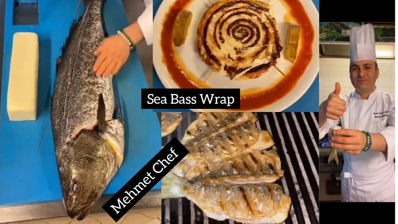 Sarkanat Balığından Sarıkuş Sarkanat Recipe from Sarkanat Fish and Sea Bass with Cheddar Mehmet CHEF
