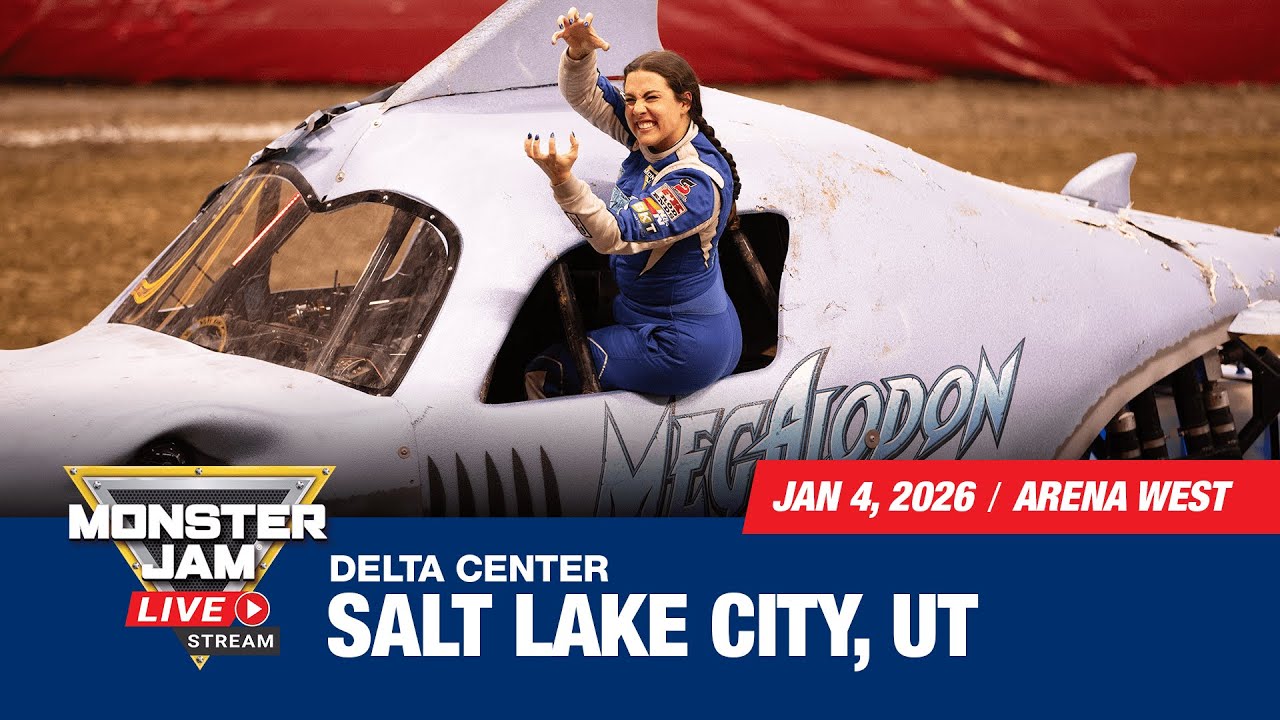 Monster Jam: Salt Lake City - 4 (Full Event) | Jan 4, 2026 | Arena West