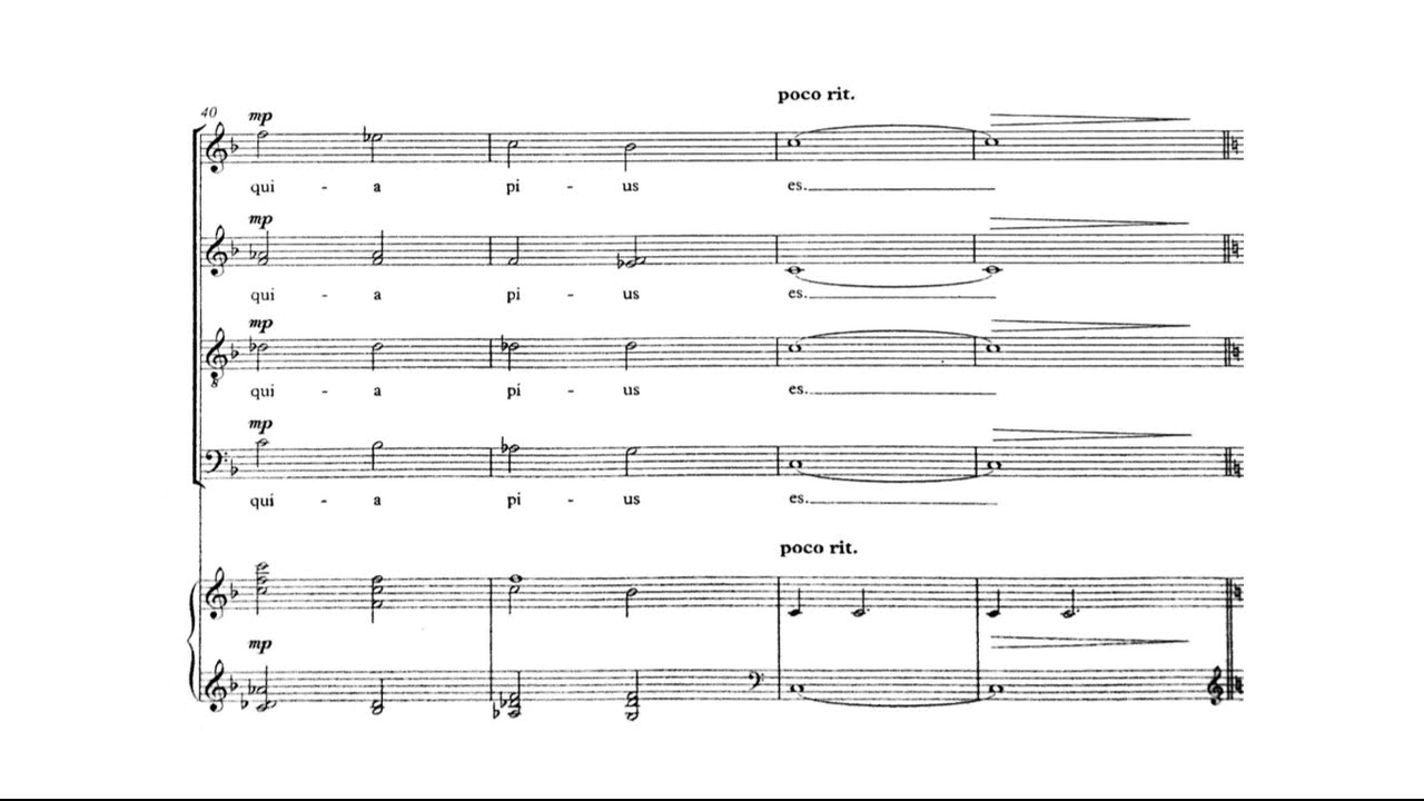 VII. Lux aeterna (Sopranos) - REQUIEM - Bob Chilcott (1955)