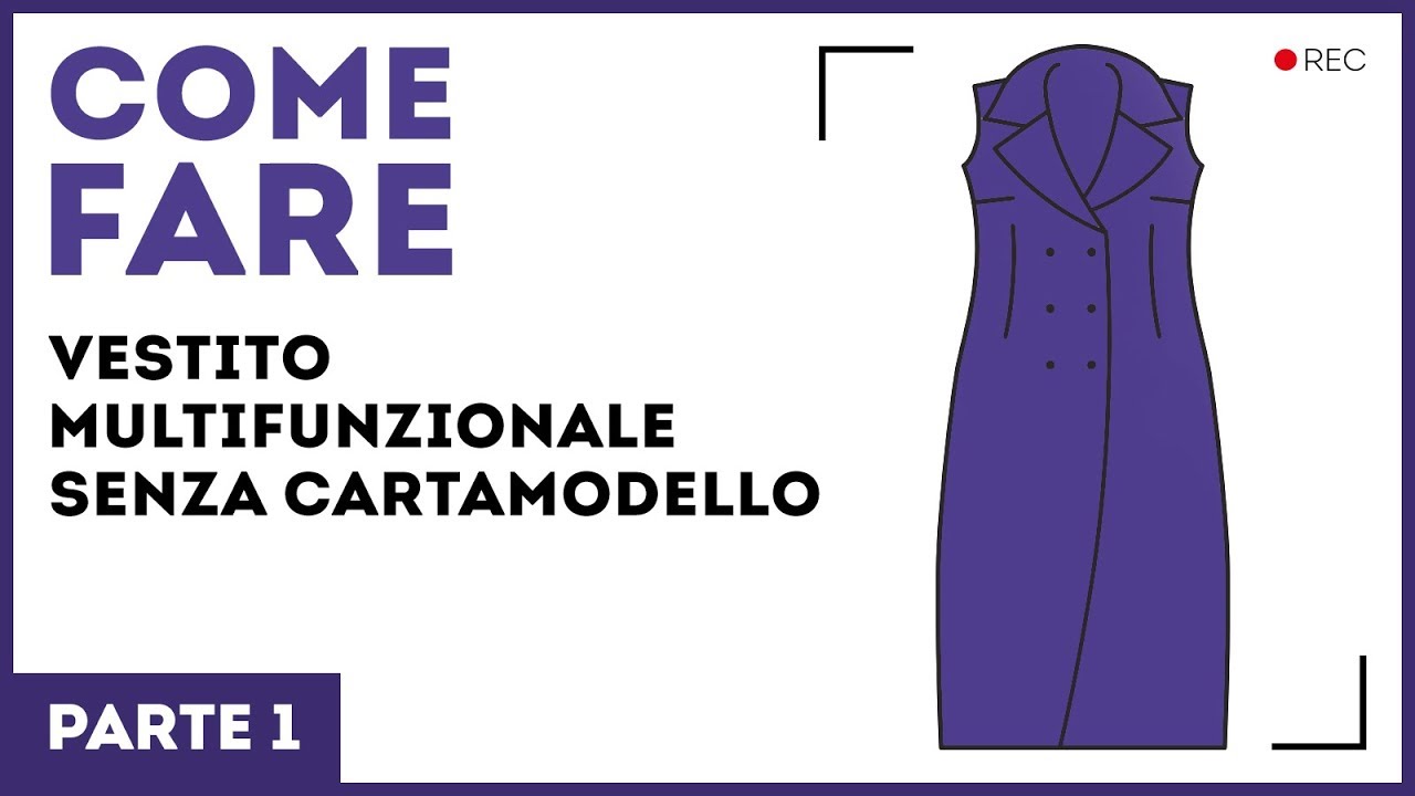Come cucire vestito multifunzionale senza cartamodello?  Prendiamo le misure. Parte 1