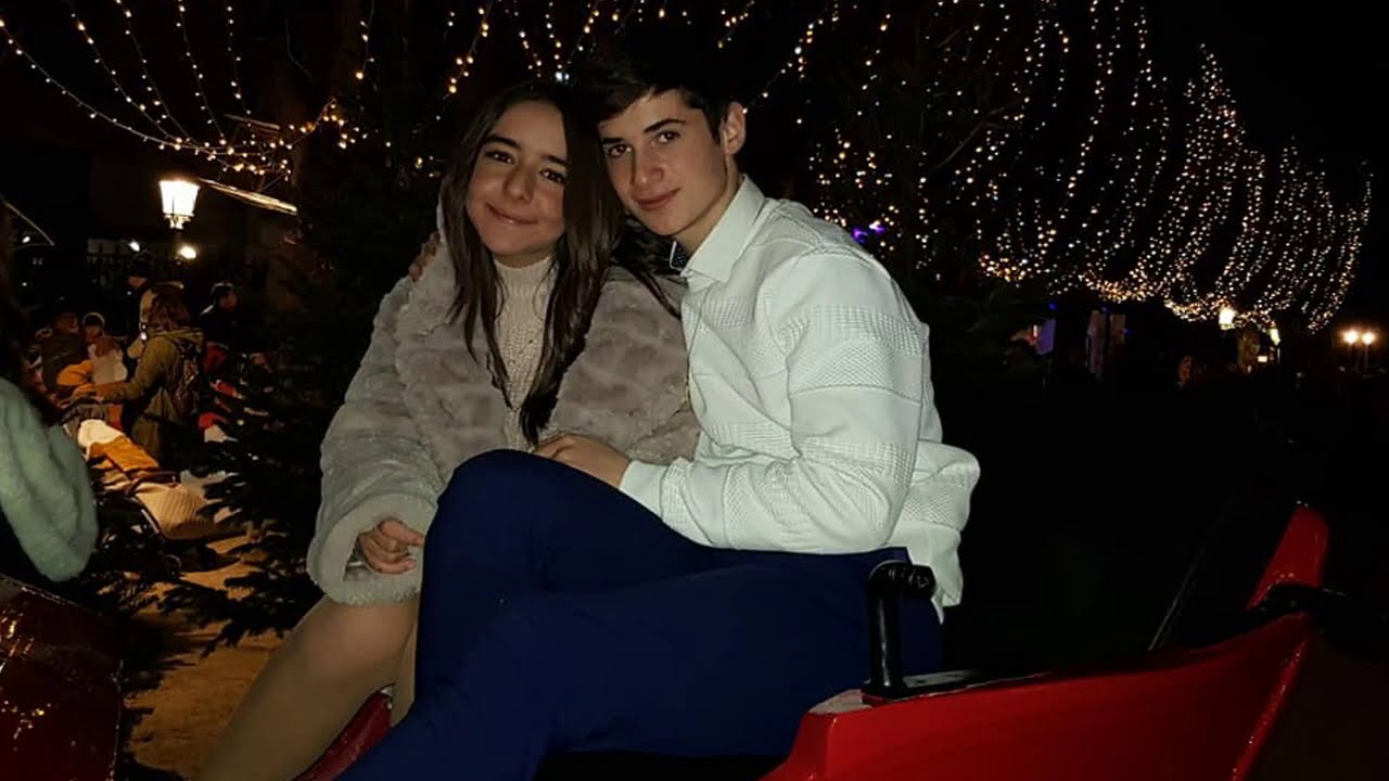Inès et Thibault Sallès de The Voice Kids Concert Noêl 2019 à Pau