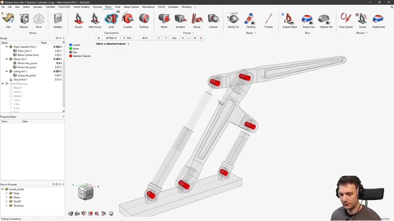 Altair Inspire Truss Model - Understand your model with this simple technique