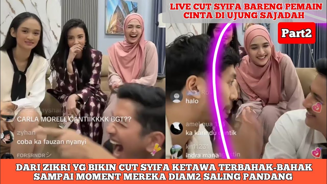 🔴LIVE CUT SYIFA TERBARU BARENG PEMAIN CINTA DI UJUNG SAJADAH PART 2