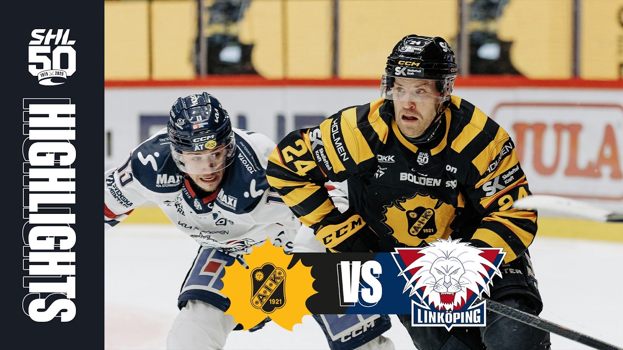 Skellefteå vs Linköping | 12 mars 2026 | Highlights