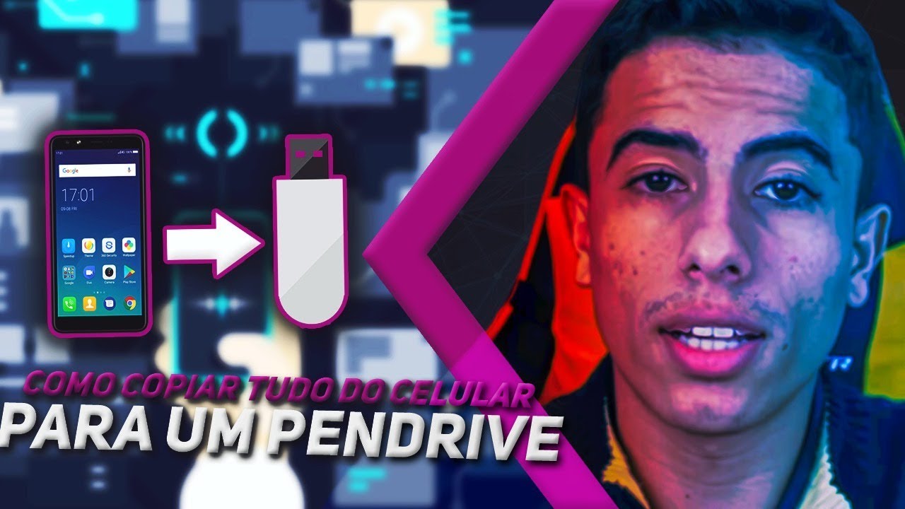 Como copiar TUDO DO CELULAR para um PENDRIVE ou vice-versa