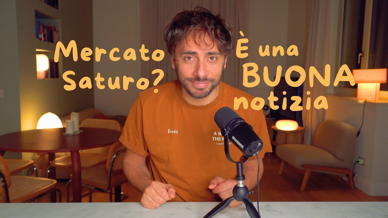 Perché il MERCATO SATURO è un’ottima notizia se VENDI servizi online