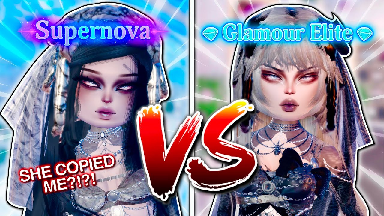 SUPERNOVA vs GLAMOUR ELITE... 1v1 The BEST DTI Player?! (Dress To Impress)