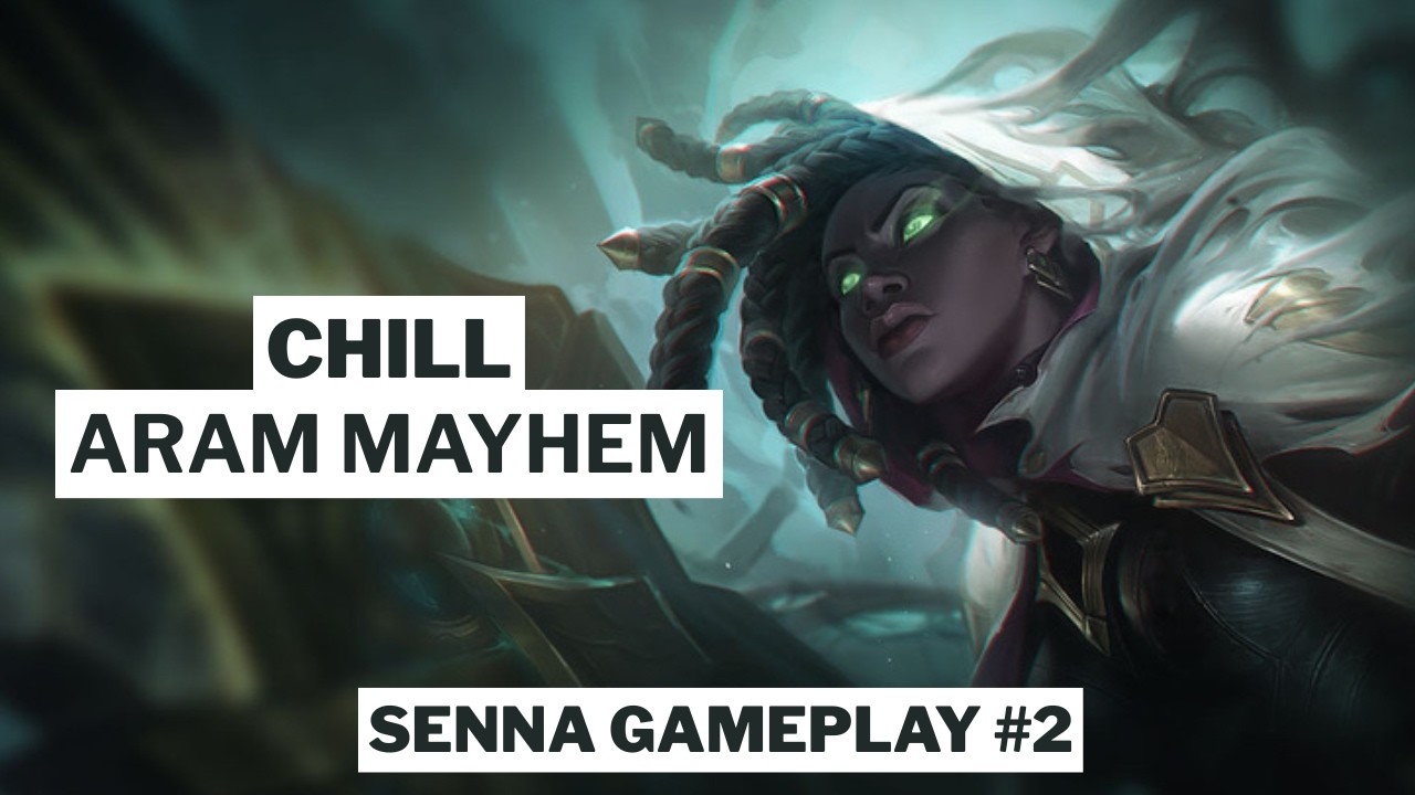 I GUESS THEY WEREN'T TANKY 💙CHILL ARAM 💙 SENNA GAMEPLAY #2💙