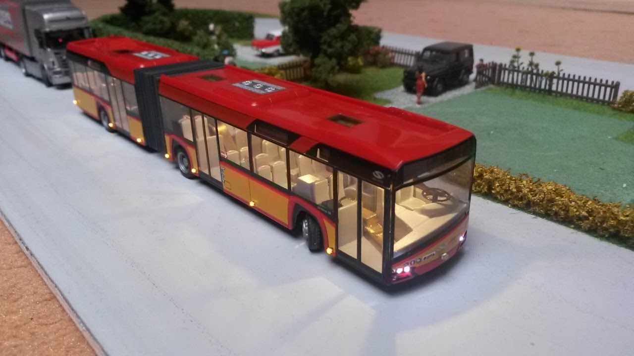 Umbau eines Rietze Gelenkbus zu einem Faller Car System Fahrzeug / CarDuino