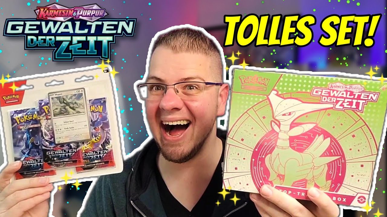 Wir öffnen das NEUE Pokémon Set Gewalten der Zeit🤩.