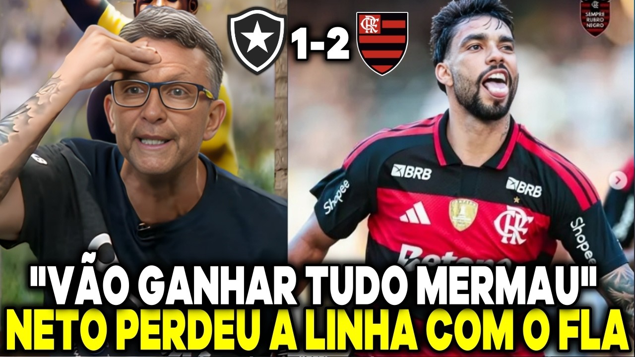 CRAQUE NETO REAGIU AO FLAMENGO E PERDEU A LINHA 