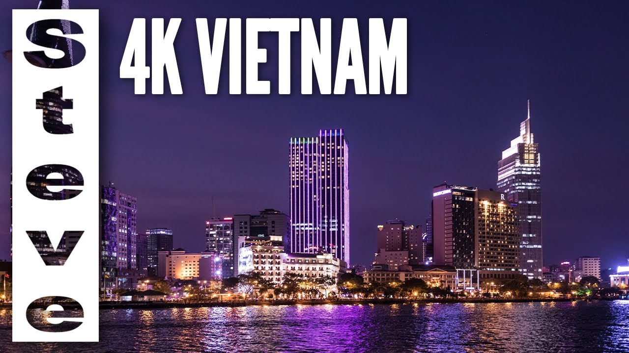 NGUYEN HUE Walking Street - 4K Walking Tour - BONUS DRONE FOOTAGE - Vietnam  🇻🇳