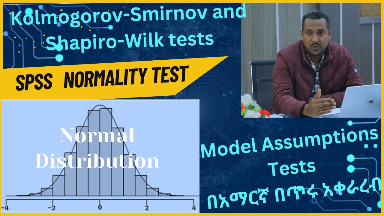 SPSS Normality Test | Model Assumptions Tests (Amharic) በአማርኛ