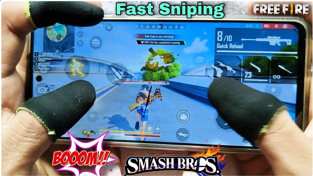 Poco x3 pro unboxing free fire gameplay test 2 finger claw handcam powerful SD860 processor