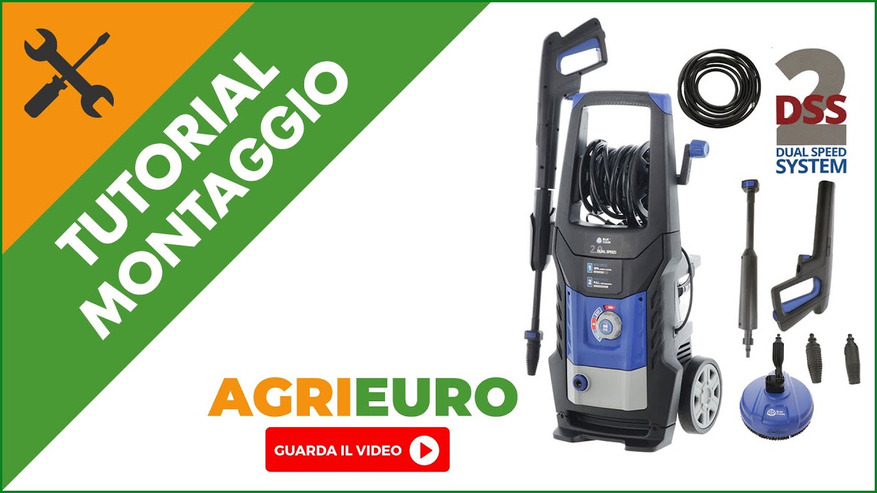 Idropulitrice Annovi Reverberi 2.0 PE: montaggio completo della potente idropulitrice a freddo.