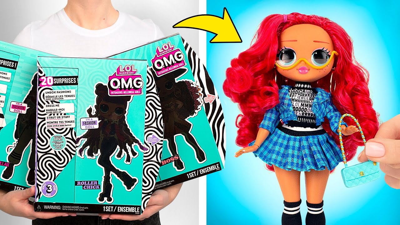 Modne lalki L.O.L. Surprise! O.M.G. z serii 3!