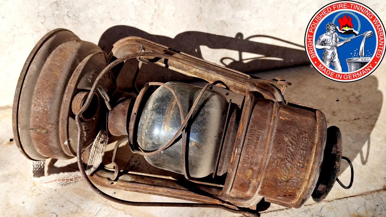 Restoration of a Pre-WWII German Feuerhand Lantern