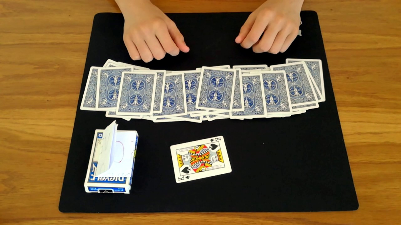 VEI ALEGE O CARTE ROŞIE - TRUC INCREDIBIL EXPLICAT