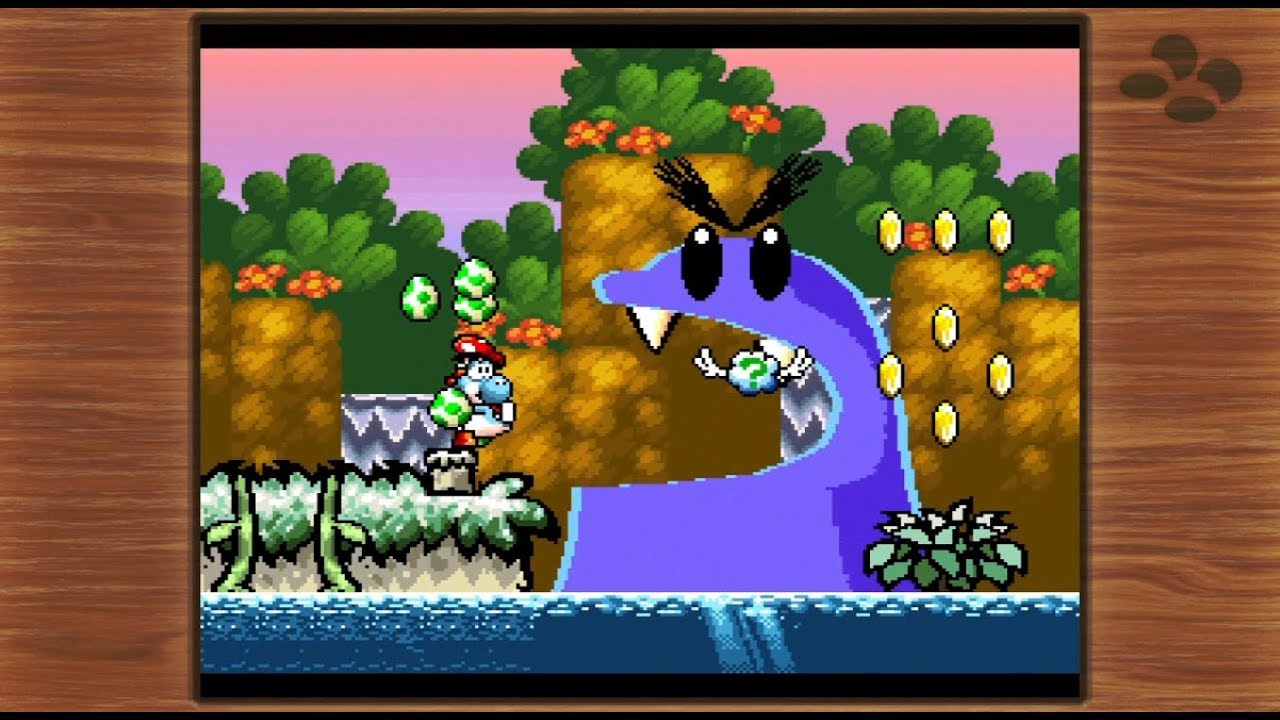 Yoshi's Island SNES Mini - Level 3-3 Nep-Enuts' Domain 100 pts.