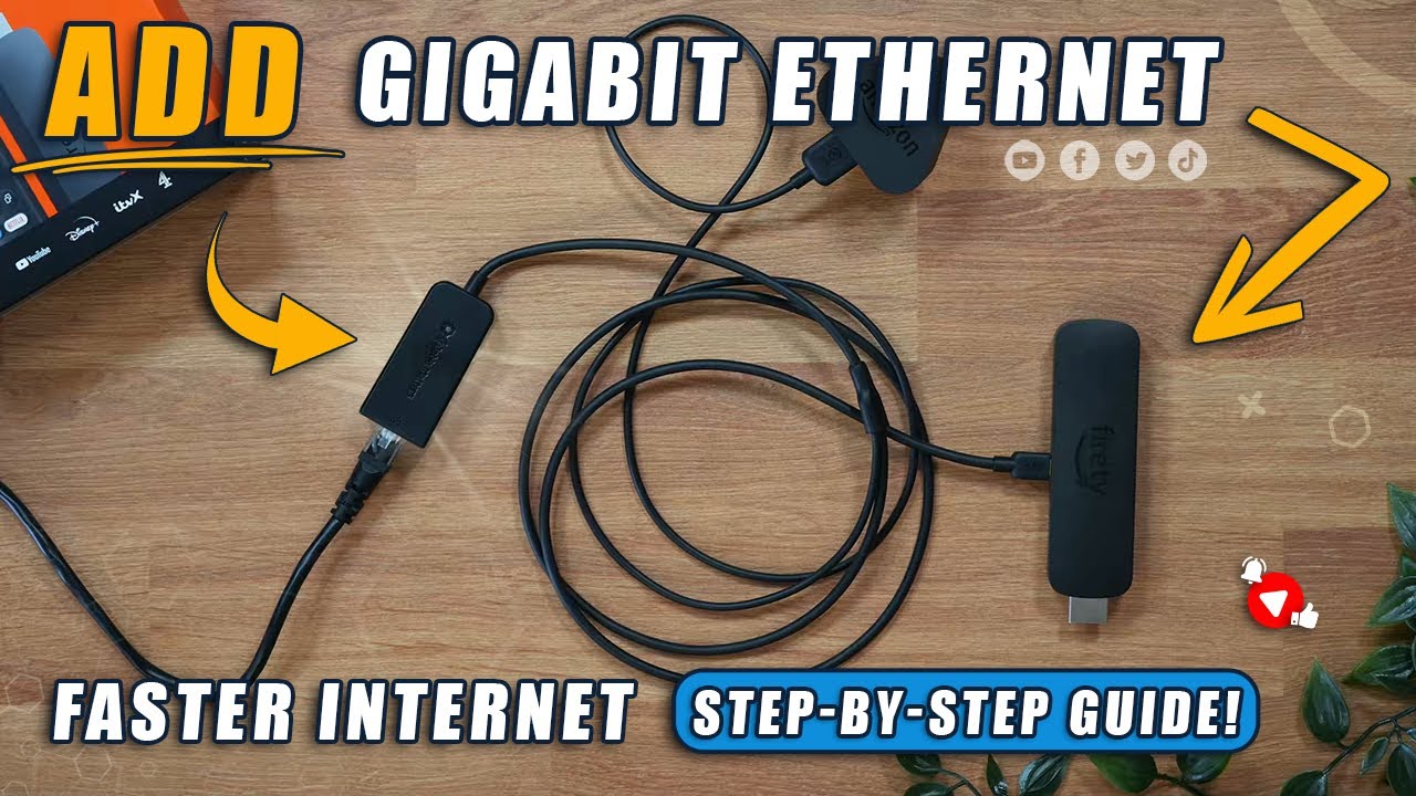 Как добавить Gigabit Ethernet к Amazon Firestick | Утройте скорость!
