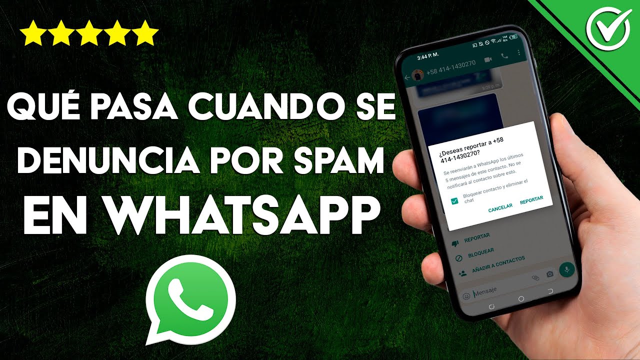 Qu&eacute; pasa cuando se denuncia por SPAM en WHATSAPP- Consecuencias