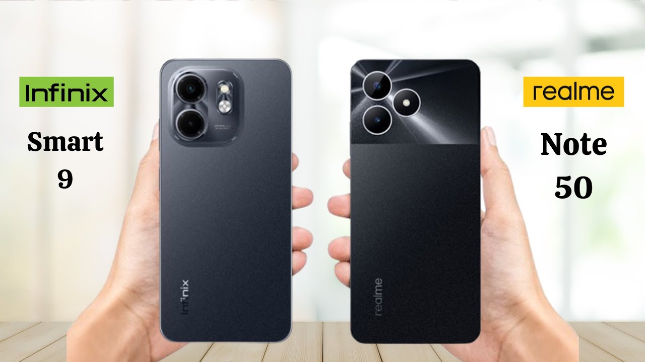 Infinix Smart 9 Vs Realme Note 50 - Full Comparison 2024