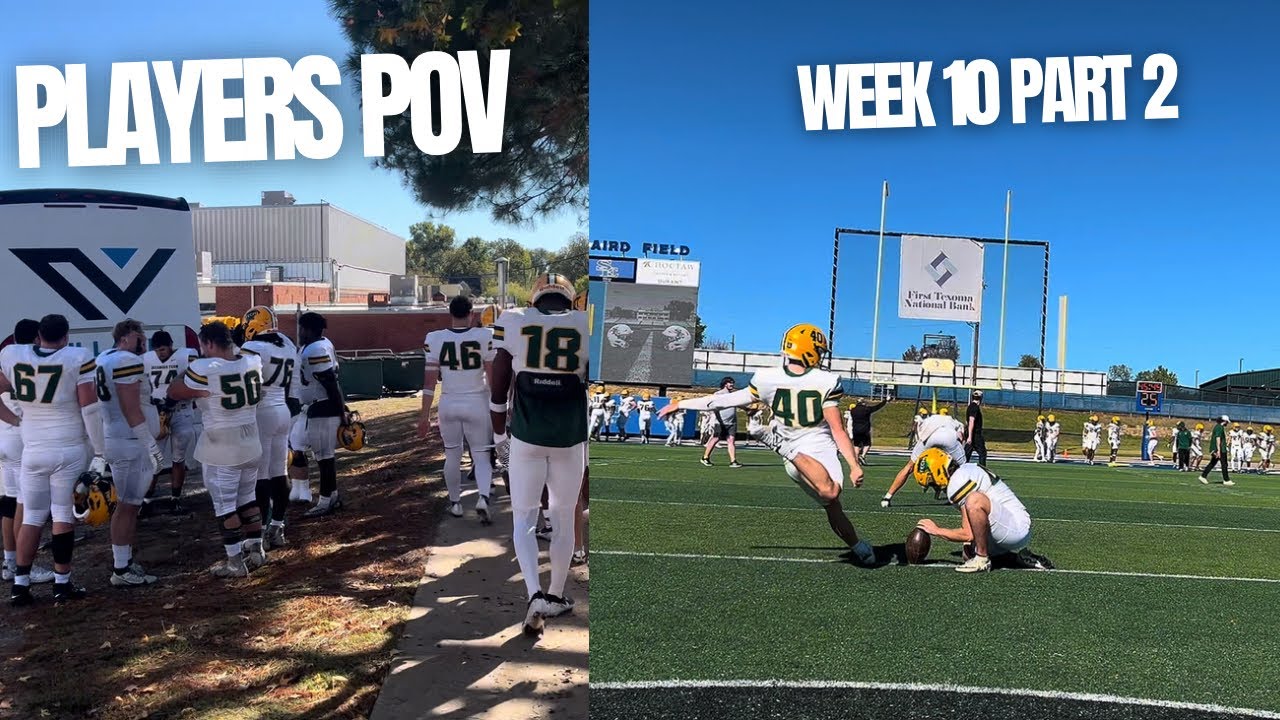 INSANE College Football Game Day vs Southeastern Oklahoma State | Week 10 part 2