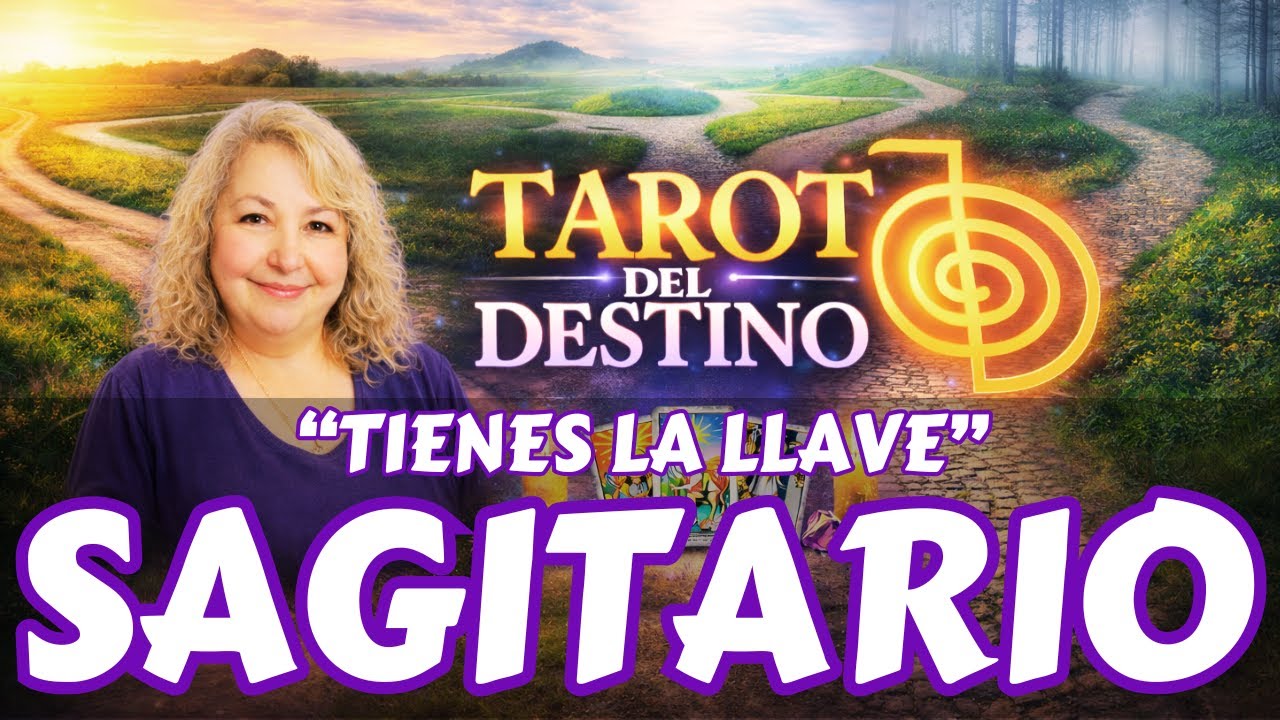 SAGITARIO ♐ TIENES LA LLAVE… ESTO CAMBIA TODO PARA TI | Tarot del Destino #sagitario