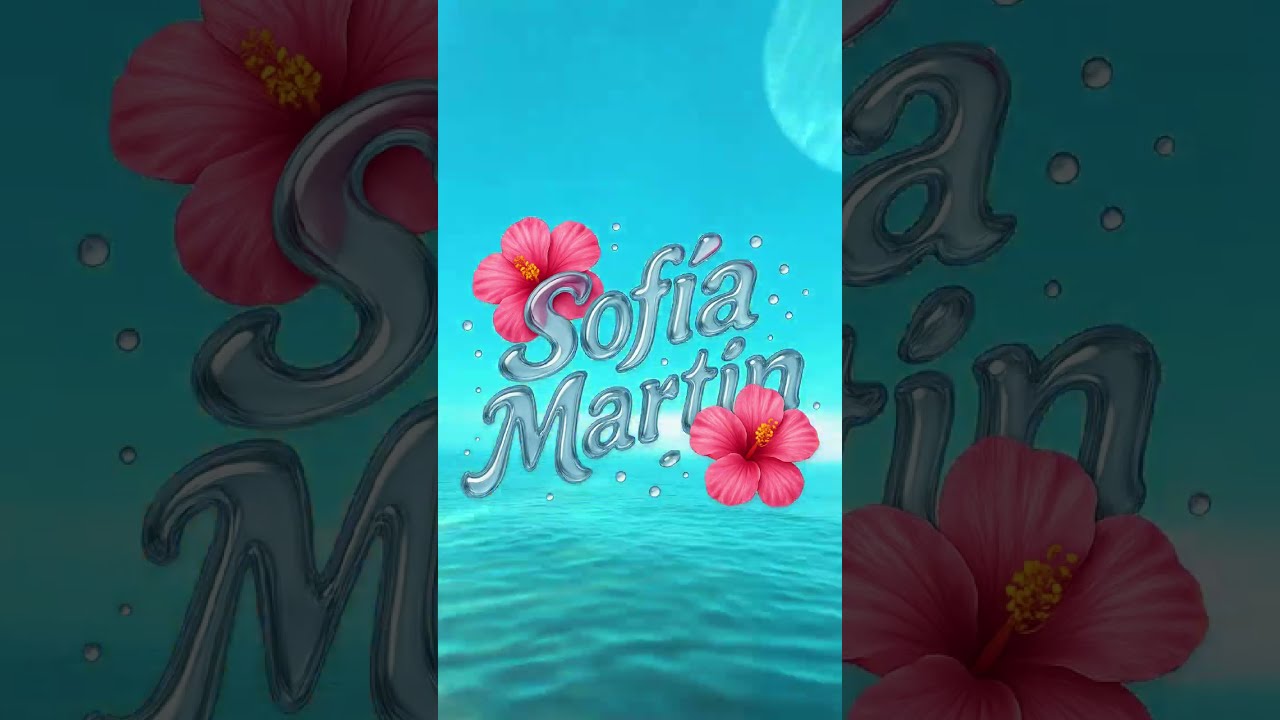 Te Olvidé - Sofía Martín - (Official Visualizer)