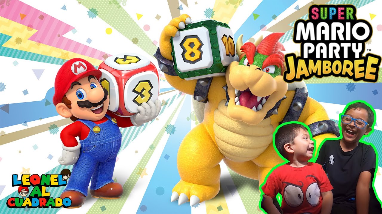 🎲@JugandoConAxel99 en Super Mario Party Jamboree | Leonel al cuadrado #videos #marioparty
