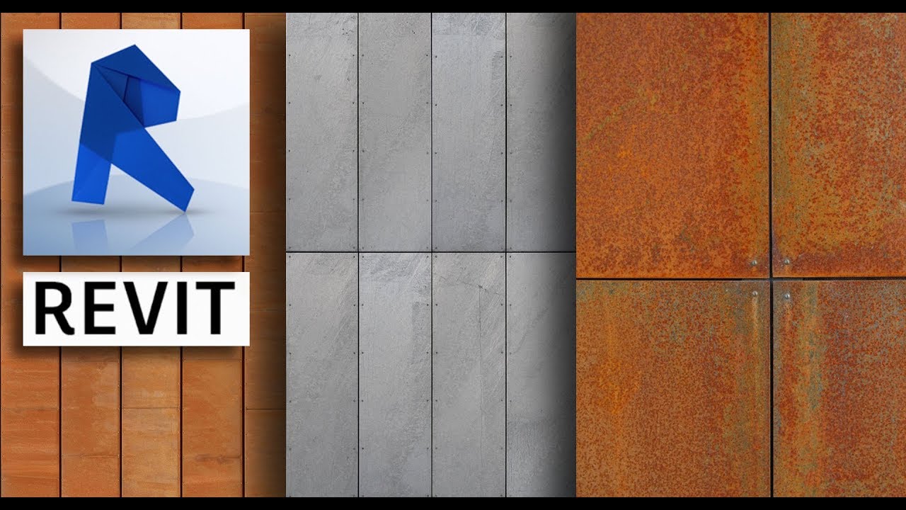 How to Create and Apply a Panel Material in Revit 2025