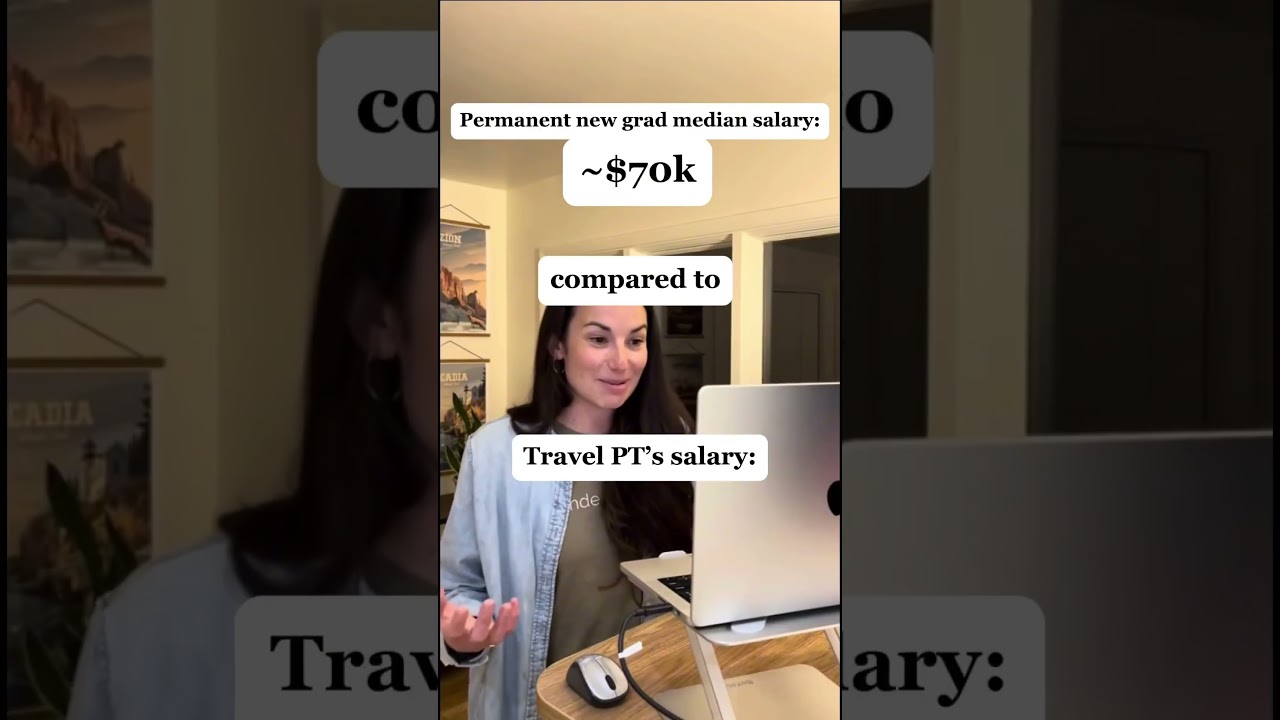 Why do travelers make so much more than PTs in permanent positions? Check the description! #travelpt