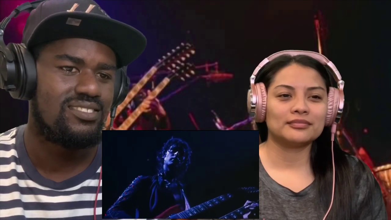 Wife Reacts to Led Zeppelin - Stairway To Heaven (Live REACTION)