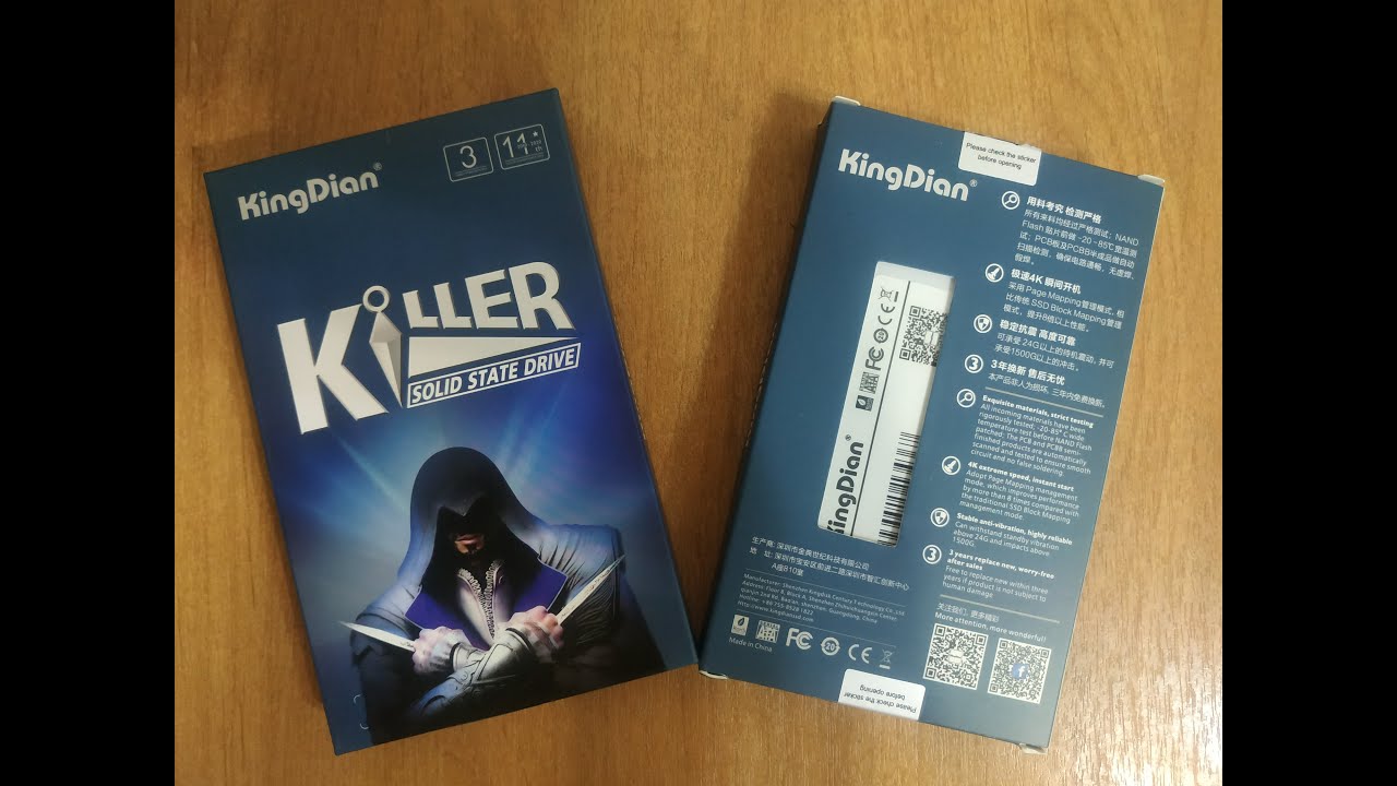 покупка надежных) ssd kingdian с алиэкспресс