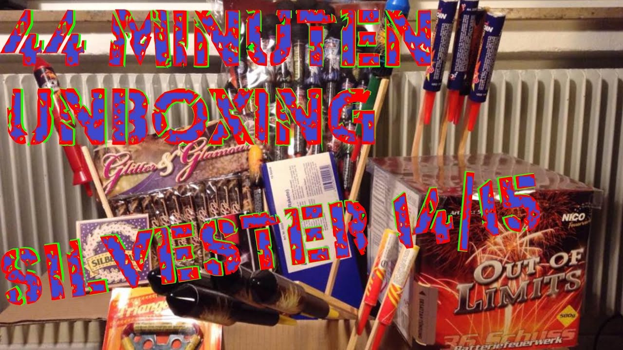 XXL Bestellung für Silvester 14/15 | 44MIN UNBOXING (700€) [Full-HD]
