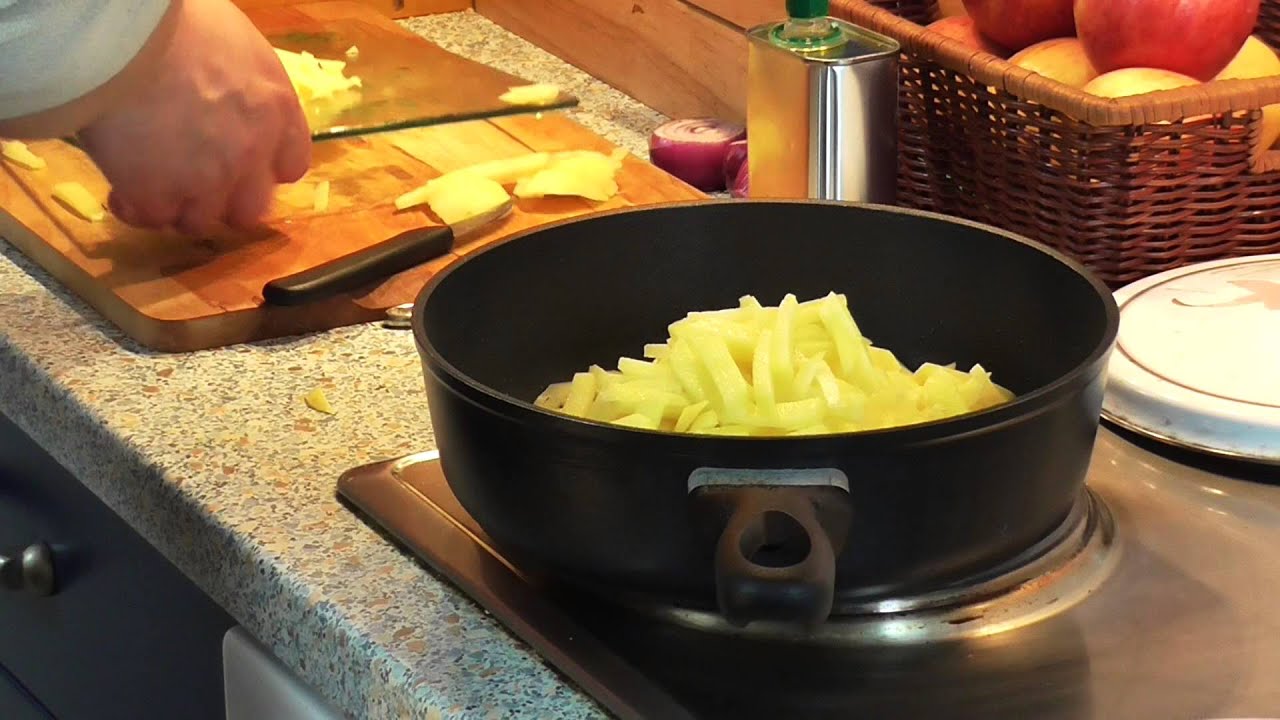 Bratkartoffel zubereiten