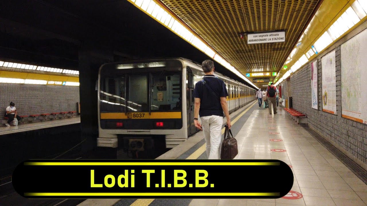 Metro Station Lodi T.I.B.B. - Milan 🇮🇹 - Walkthrough 🚶